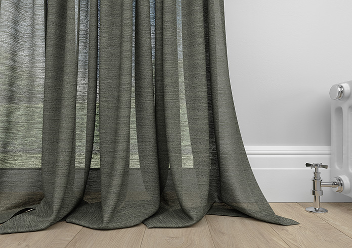 Tucson Voile, Zinc - Made to Measure Curtains - Image 6